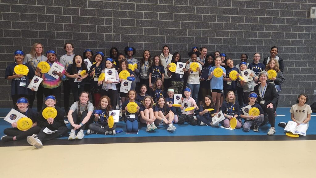 Active Girls – Healthy Girls Spring Camp 2024 Group Photo