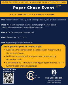 Visual flyer of paragraph, text description